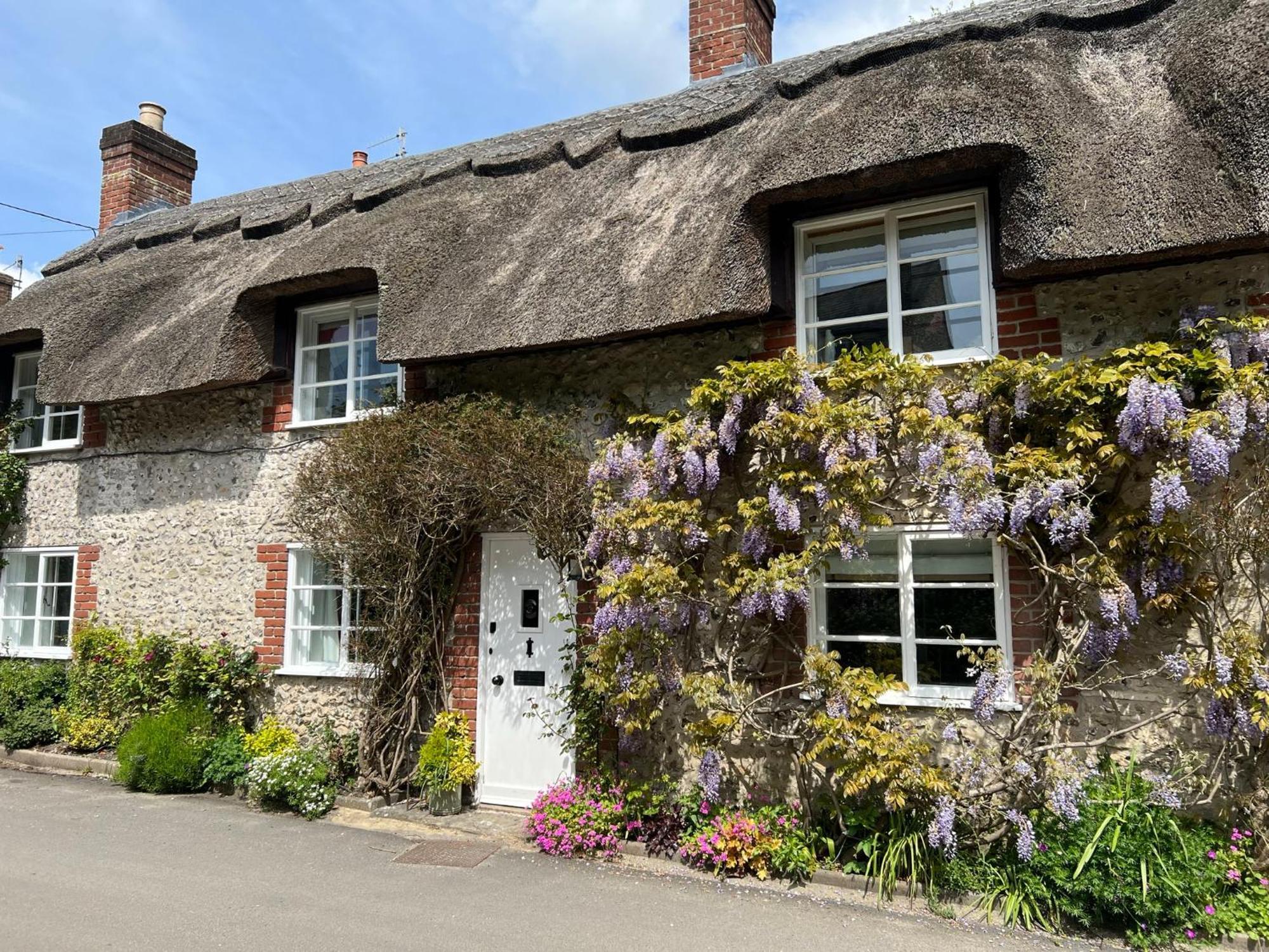 Little Thatch Cottage - Cerne Abbas, Dorset Buitenkant foto